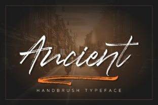Ancient Font: Bold Handwritten Style