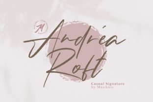 Andrea Roft: A Bold Handwritten Font
