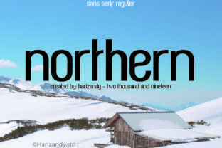 Arnorth: A Sporty Sans Serif Font