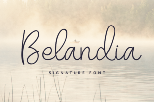 Belandia: A Handwritten Font for Business Style