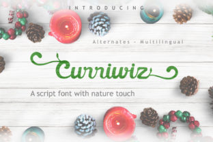 Curriwiz: A Script Font with Natural Charm