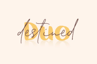 Destined Duo: A Smart Font for Web Design