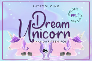 Dream Unicorn Font: Whimsical Typography for Editorial Design
