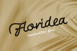 Floridea: A Cool Handwritten Font