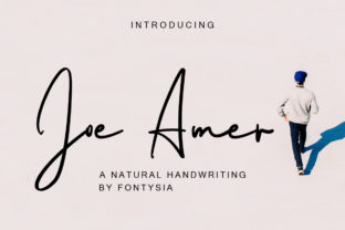 Joe Amer: A Modern Handwritten Font