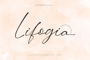 Lifogia: A Script Font for Elegant Design
