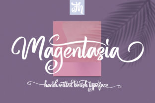 Magentasia: A Handwritten Font for Impactful Design