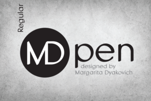 MDpen: A Bold Sans Serif for Campaigns
