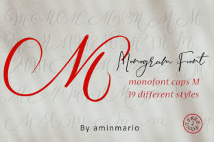 Monogram M Monofont Caps M: A Font for Impact