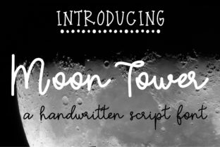 Moon Tower Font: Elegant Script for Editorial Design
