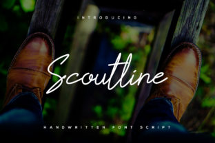 Scoutline: A Handwritten Font for Business