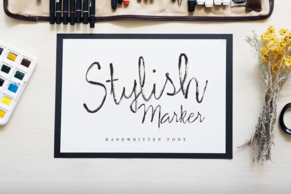 Stylish Marker Font for Creative Projects