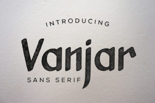 Vanjar: A Modern Sans Serif for Editorial Design