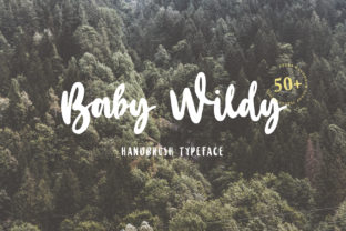 Wildy: A Bold Handwritten Font