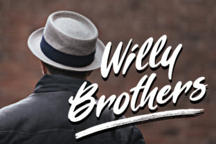 Willy Brothers Font: A Spontaneous Script